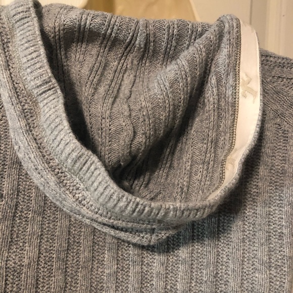 Hollister Grey Sweater with Hood - Picture 6 of 8